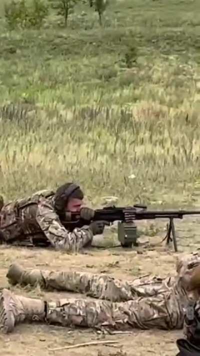 The hot Ukrainian summer is arranged by the fighters of the SOF "AZOV" for the rashist scum. Video from the front line was shown by MTR officer Maxim Zhorin.