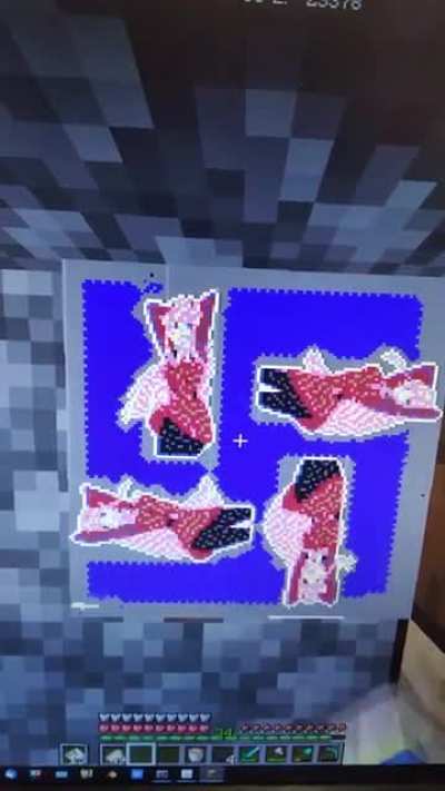 Zero two dancing map art i made