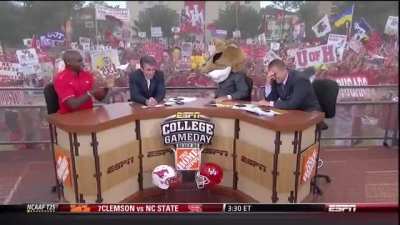 10 Years ago today, Lee Corso says "Fuck it" on College Game Day.
