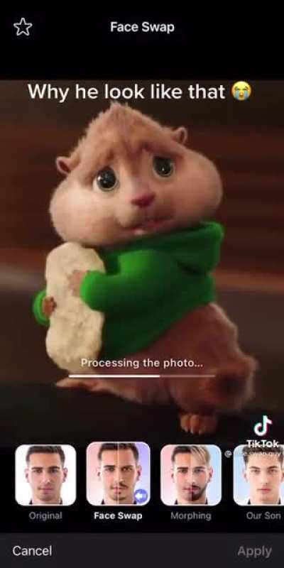 It’s the eyes man