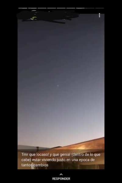 Lima, Peru UFO 20/04 (leaves atmosphere?)