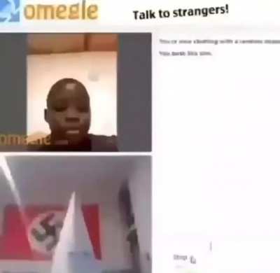 Omegle : Talk to KKK