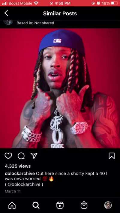 “I get off that pill and I’m gon score Shaq can’t stop me nigga”. “I got out and fucked 5 of her friends bet ah bitch won’t cheat on me again” Ik y’all heard this but this nigga was gettin raw at this shit😂💯