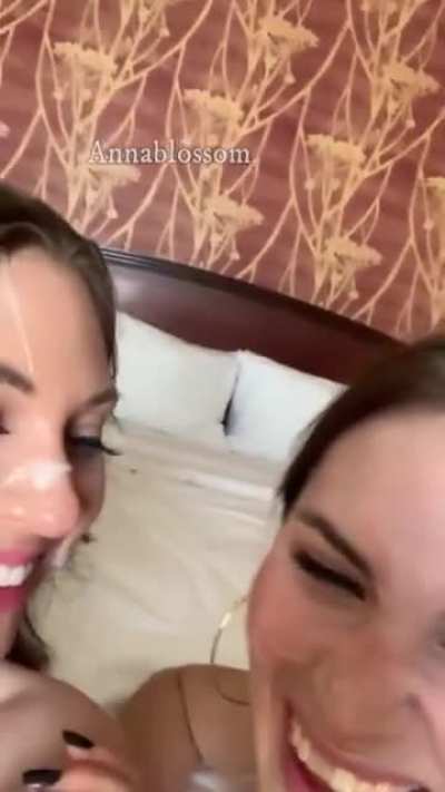 Two cumsluts is better than 1 right? 💦😋