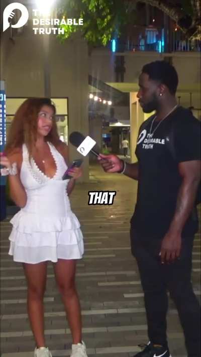 This lady is convinced she&rsquo;s perfection.