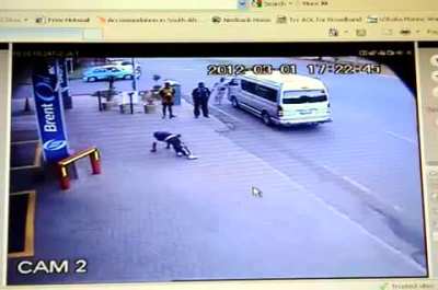 Never Jaywalk in Johannesburg..