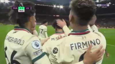 Salah's hat-trick goal with Peter Drury's commentary. Absolutely iconic.