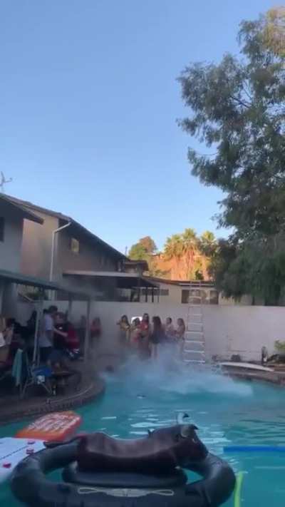 alcohol and height's shouldn't mix.
