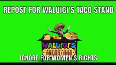 I mean I want a taco soooo