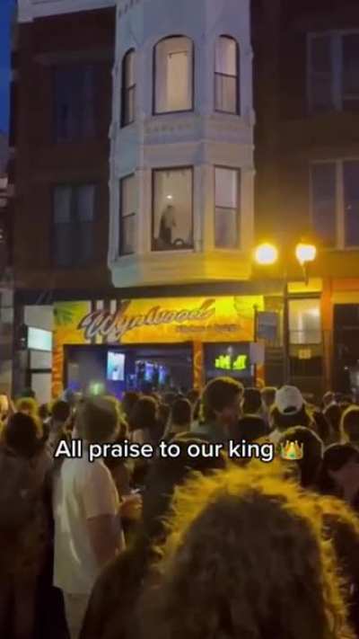 Our king...