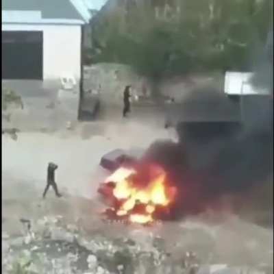 Let me just put my leg on this burning thing