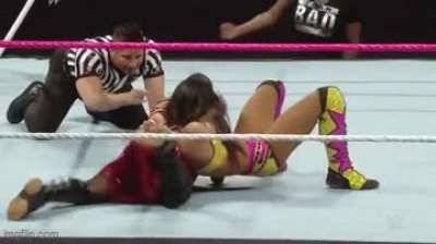 Brie Bella Tapped &amp; Defeated
