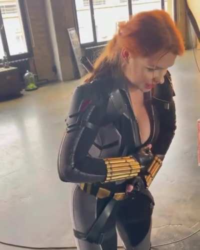 Irina Meier struggles as Black Widow