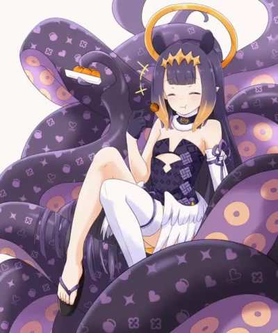 Ina munching on a Snack