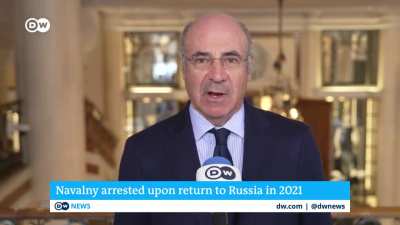 Putins old enemy (&amp;amp; initiator of the Magnitsky-Act) Bill Browder gave a short Interview to DW about the death of Navalny