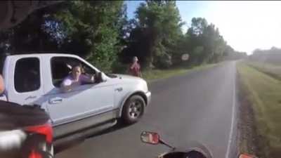 "I got kids in ma mf car"