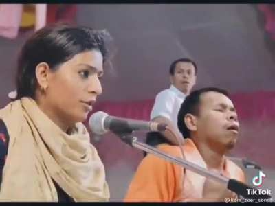Powerful singing