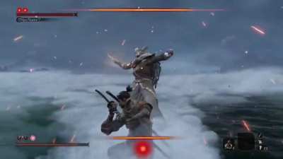 KentoAmemiya on Twitter modded Malenia into Sekiro