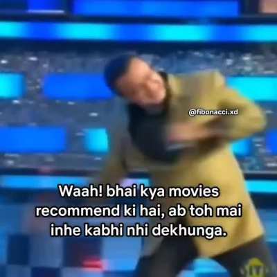 Recommend karo bhai