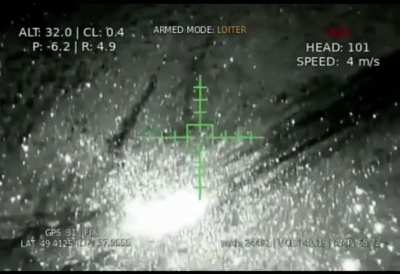 Drone with Thermal Camera Drops Three Bombs on a Russian Self-propelled Artillery Piece