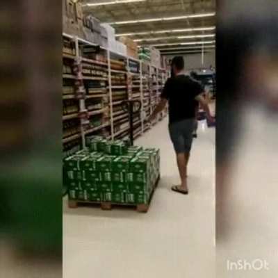 Just shopping for beer