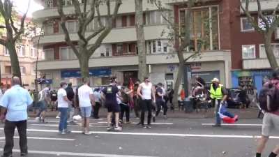 Di&aacute;logo democr&aacute;tico entre pro e anti m&aacute;scaras na Fran&ccedil;a