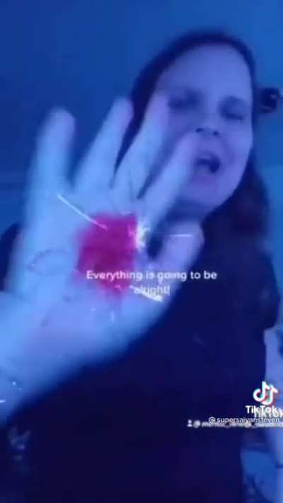 thank god she was there to save him