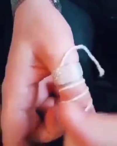 How to take off a tight ring