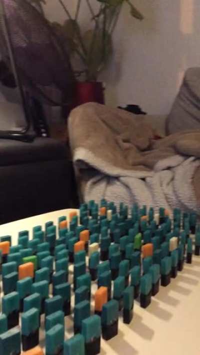 My Juul retirement send-off. They are not selling pods here anymore and I&rsquo;ve ran out.