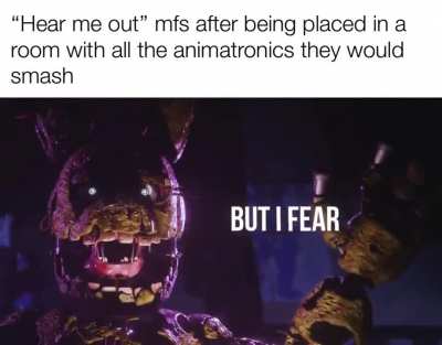 I will not hear you out