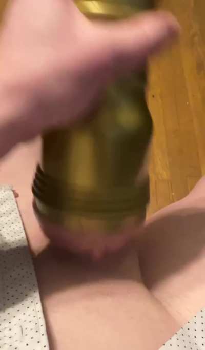 It's hard to be quiet when you cum this hard