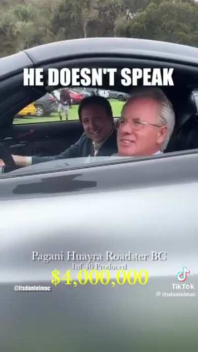 he OWNS this car