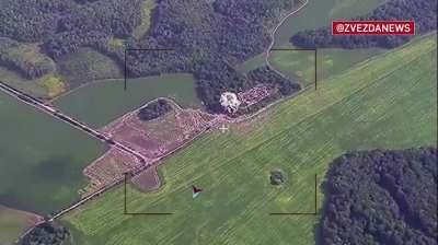 Iskander destroys Iris-T SAM launcher near Sennoe, Summy region. 