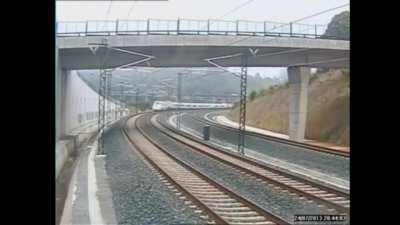 The Train In Spain Stays Mainly On The... Tracks