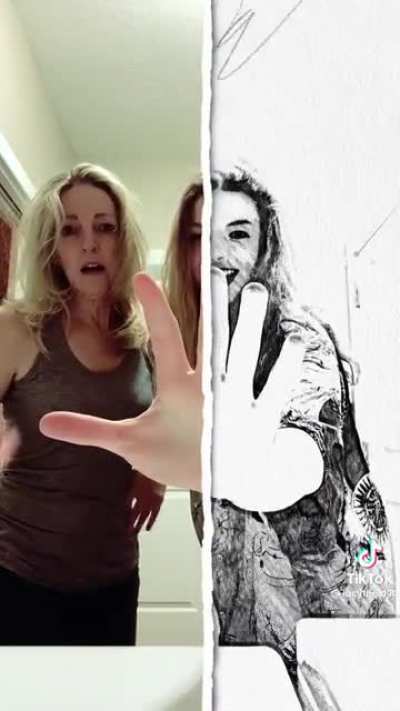 She literally just A-ha&rsquo;d her mom right into a mid-80&rsquo;s MTV music video! Lol talk about a genuinely joyful response and moment to share!! (Not my video! Credit: lucytheidjit on TT)