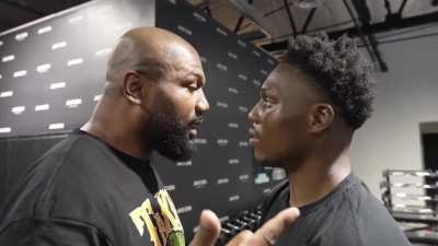 The moment Rampage found out he couldn&rsquo;t take his son anymore 😭 😭
