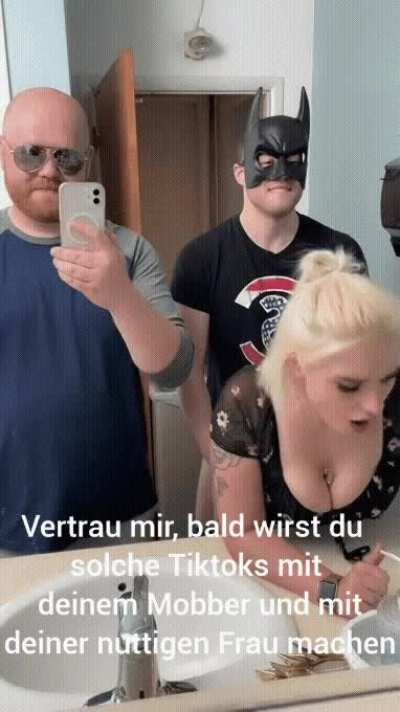 Nicht mehr lange cucki und aus deiner nuttigen Ehefrau wird FREE TO USE DOLL sein