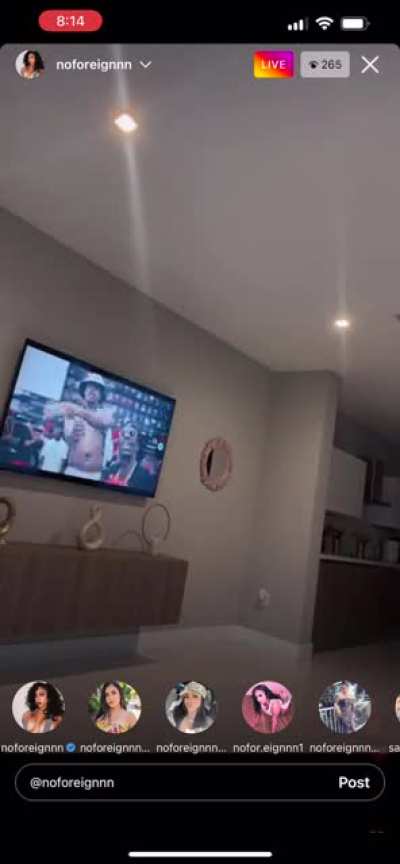 Noforeignnn IG live 06/27 PT 2 🥰