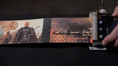 Hand-cranked "The Mandalorian" music box, with amazing score by Ludwig Goransson. This is the way