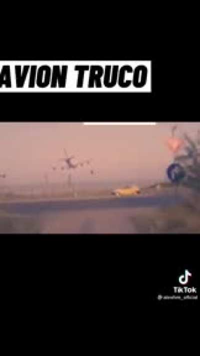Avi&oacute;n truco😎😎