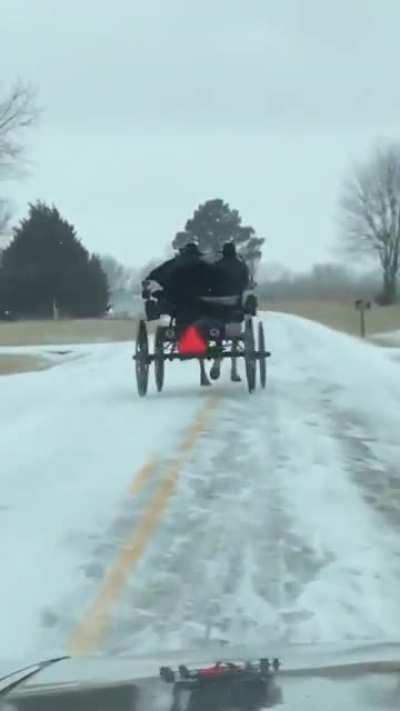Amish drifting