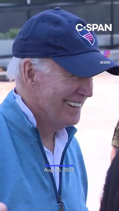 "Handsome guy&hellip;" Joe on Trump&lsquo;s Mugshot 