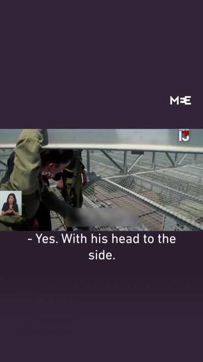 A video report aired by Israel’s Channel 13 shows Israeli soldiers and guards mocking Palestinian detainees held at the Ketziot Prison in the Negev desert, also known as Naqab in Arabic.