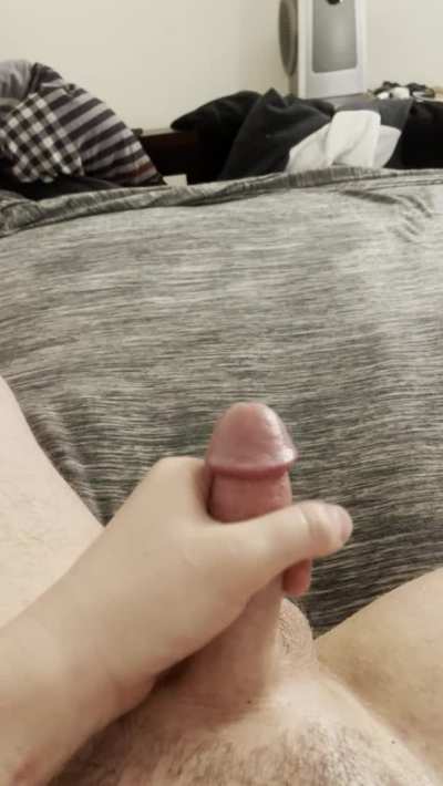 Big Cumshot on bed