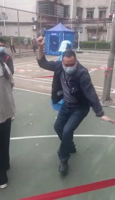 The Kung Fu master has had enough