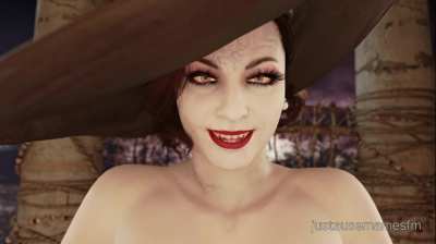 Futanari Lady Dimitrescu and futa Jill (Just<wbr>auser<wbr>names<wbr>fm) [Resident Evil]