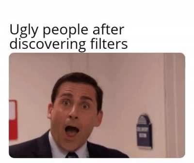 I'll look less ugly