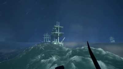 I bravely rowed to face the whole fleet of ghosts. Nature had different plans..