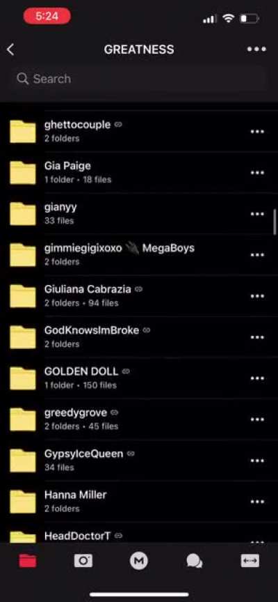 COME SHOP WIT DA 🐐 &ldquo;Greatness Pack&rdquo; 288 Folders of The Biggest Onlyfan Stars! 5.58 TB, UPDATED with Updates Frequently! Mostly all PPV Vidz🤯 DM Cashapp Or PayPal Ready If Interested💰‼️