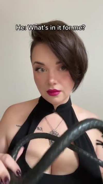 Slaves get nothing @ladyvesperfindom